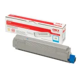 Original OEM Toner Oki C8600/8800 (43487711) (Cyan)