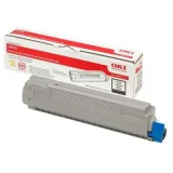 Original OEM Toner Cartridge Oki C8600/8800 (43487712) (Black) for Oki C8800n