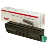 Original OEM Toner Cartridge Oki Typ 9 (01103402) (Black) for Oki B4100