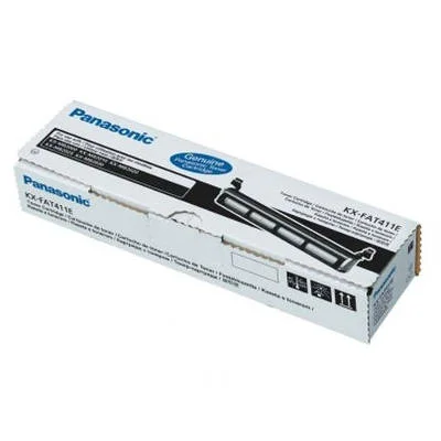 Original OEM Toner Cartridge Panasonic KX-FAT411 (KX-FAT411E) (Black)