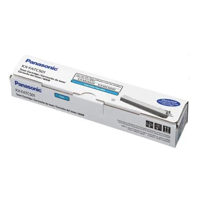 Original OEM Toner Panasonic KX-FATC501E (KXFATC501E) (Cyan)