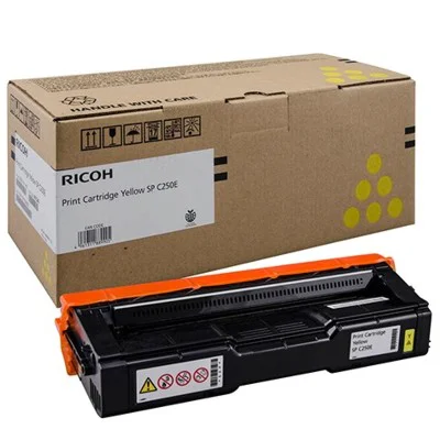 Original OEM Toner Cartridge Ricoh C250E (407546) (Yellow)