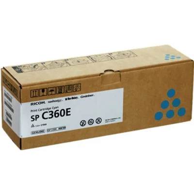 Original OEM Toner Cartridge Ricoh C360E (408189) (Cyan)