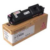 Original OEM Toner Cartridge Ricoh C360X (408252) (Magenta) for Ricoh SP C361 SFNw