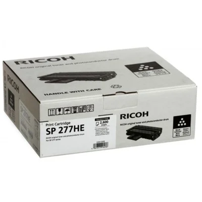 Original OEM Toner Ricoh SP277HE (408160) (Black)