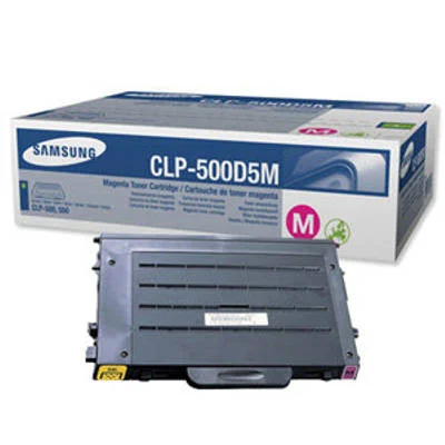 Original OEM Toner Cartridge Samsung CLP-500D5M (Magenta)