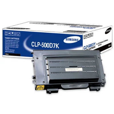 Original OEM Toner Samsung CLP-500D7K (CLP-500D7K) (Black)
