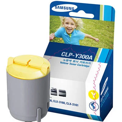Original OEM Toner Samsung CLP-Y300A (CLP-Y300A) (Yellow)