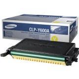 Original OEM Toner Cartridge Samsung CLP-Y600A (Yellow) for Samsung CLP-600N