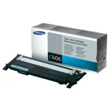 Original OEM Toner Cartridge Samsung CLT-C406S (ST984A) (Cyan) for Samsung CLX-3305FW