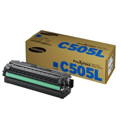 Original OEM Toner Samsung CLT-C505L (SU035A) (Cyan)