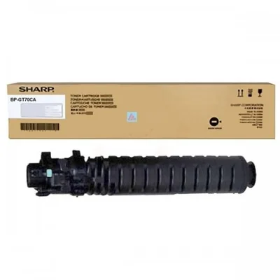 Original OEM Toner Sharp BP-GT70CA (BPGT70CA) (Cyan)