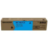 Original OEM Toner Cartridge Sharp MX-70GTCA (MX-70GTCA) (Cyan) for Sharp MX-5500N