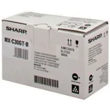 Original OEM Toner Cartridge Sharp MX-C30GTB (MX-C30GTB) (Black) for Sharp MX-C301W