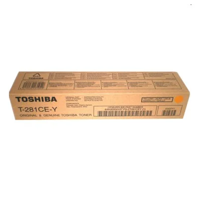 Original OEM Toner Toshiba T-281CE-Y (6AK00000107) (Yellow)