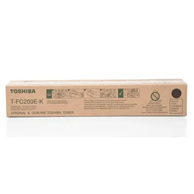 Original OEM Toner Cartridge Toshiba T-FC200E-K (6AJ00000123, 6AJ00000196) (Black)