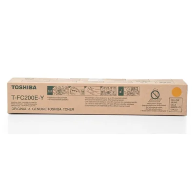 Original OEM Toner Toshiba T-FC200E-Y (6AJ00000131, 6AJ00000198) (Yellow)