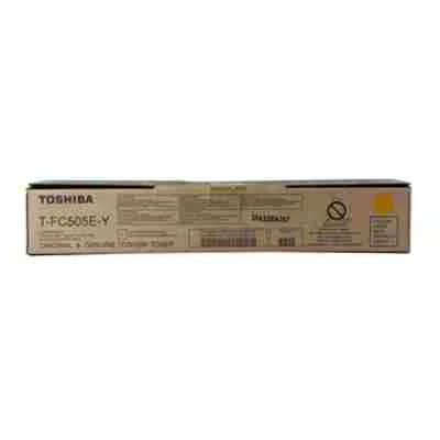 Original OEM Toner Cartridge Toshiba T-FC505E-Y (6AJ00000147) (Yellow)
