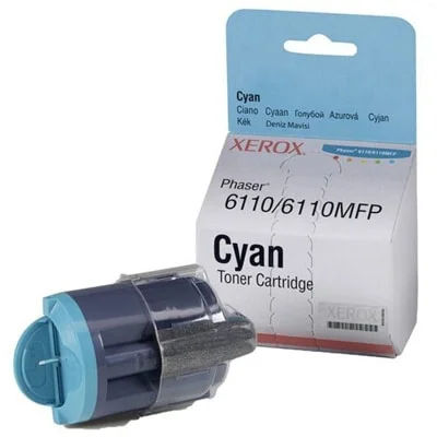 Original OEM Toner Cartridge Xerox 6110C (106R01206) (Cyan)