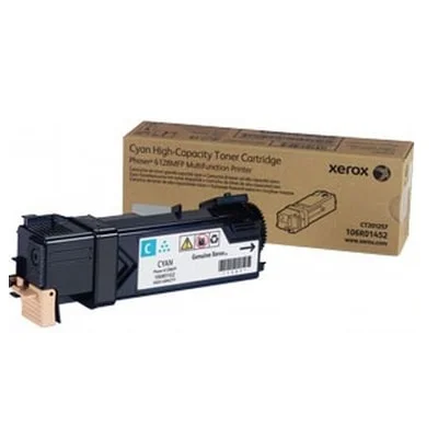 Original OEM Toner Cartridge Xerox 6128C (106R01456) (Cyan)