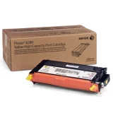 Original OEM Toner Cartridge Xerox 6280Y (106R01402) (Yellow) for Xerox Phaser 6280DN