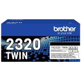 Original OEM Toner Cartridges Brother TN-2320 (TN2320TWIN) (Black) for Brother MFC-L2700DN