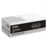 Original OEM Toners Epson M200/MX200 (C13S050711) (Black) (2-pack)