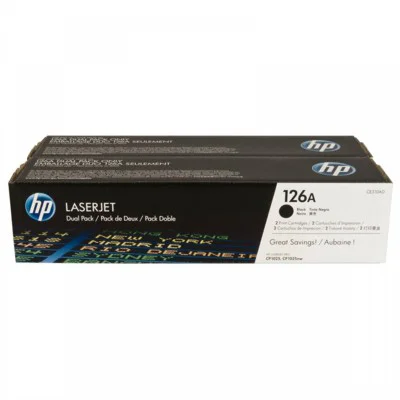 Original OEM Toners HP 126A (CE310AD) (Black) (2-pack)