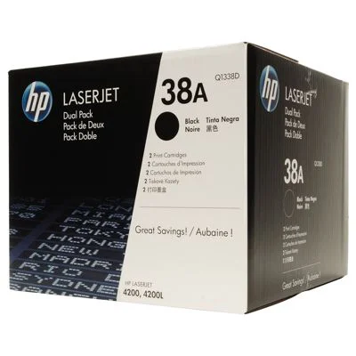 Original OEM Toners HP 38A (Q1338D) (Black) (2-pack)
