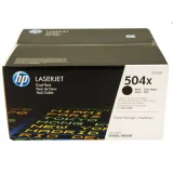 Original OEM Toner Cartridges HP 504X (CE250XD) (Black) for HP Color LaserJet CP3525