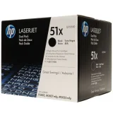 Original OEM Toner Cartridges HP 51X (Q7551XD) (Black) for HP LaserJet M3027x MFP