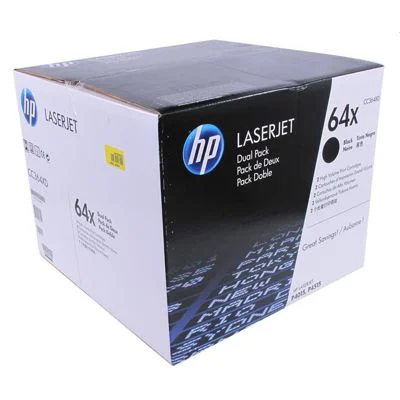 Original OEM Toners HP 64X (CC364XD) (Black) (2-pack)