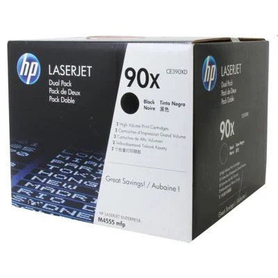 Original OEM Toners HP 90X (CE390XD) (Black) (2-pack)