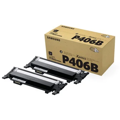 Original OEM Toners Samsung CLT-P406B (SU374A) (Black) (2-pack)