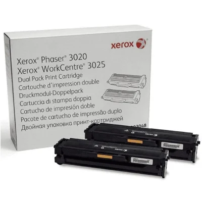 Original OEM Toners Xerox 3020 (106R03048) (Black) (2-pack)