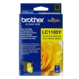 Original OEM Ink Cartridge Brother LC-1100 Y (LC1100Y) (Yellow) for Brother MFC-5490CN