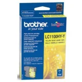 Original OEM Ink Cartridge Brother LC-1100HY Y (LC1100HYY) (Yellow)