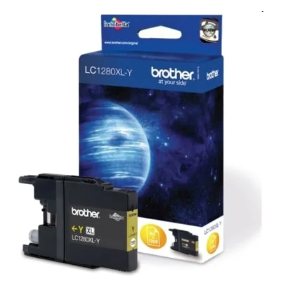 Original OEM Ink Cartridge Brother LC-1280 XL Y (LC1280XLY) (Yellow)