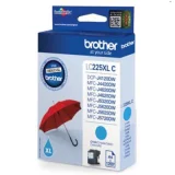 Original OEM Ink Cartridge Brother LC-225 XL C (LC225XLC) (Cyan) for Brother MFC-J4420DW