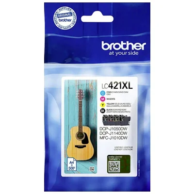 Original OEM Ink Cartridge Brother LC-421 XL CMYK (LC-421XLVAL)