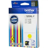 Original OEM Ink Cartridge Brother LC-525 XL Y (LC525XLY) (Yellow) for Brother DCP-J100