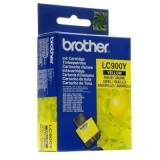 Original OEM Ink Cartridge Brother LC-900 Y (LC900Y) (Yellow) for Brother FAX-1840C