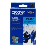 Original OEM Ink Cartridge Brother LC-980 C (LC980C) (Cyan) for Brother DCP-145C
