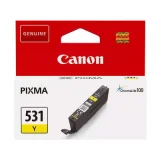 Original OEM Ink Cartridge Canon CLI-531 Y (6121C001) (Yellow) for Canon Pixma TS8751