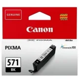 Original OEM Ink Cartridge Canon CLI-571 BK (0385C001) (Black) for Canon Pixma TS6051