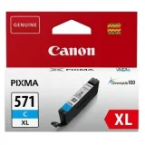 Original OEM Ink Cartridge Canon CLI-571 XL C (0332C001) (Cyan) for Canon Pixma TS5050