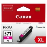Original OEM Ink Cartridge Canon CLI-571 XL M (0333C001) (Magenta) for Canon Pixma TS5050