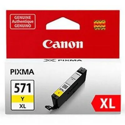 Original OEM Ink Cartridge Canon CLI-571 XL Y (0334C001) (Yellow)