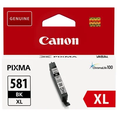 Original OEM Ink Cartridge Canon CLI-581 XL BK (2052C001) (Black Photo)
