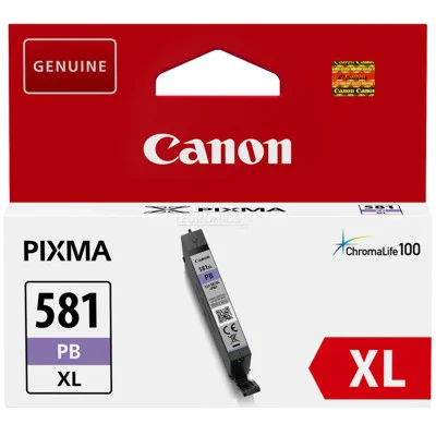 Original OEM Ink Cartridge Canon CLI-581 XL PB (2053C001) (Blue Photo)